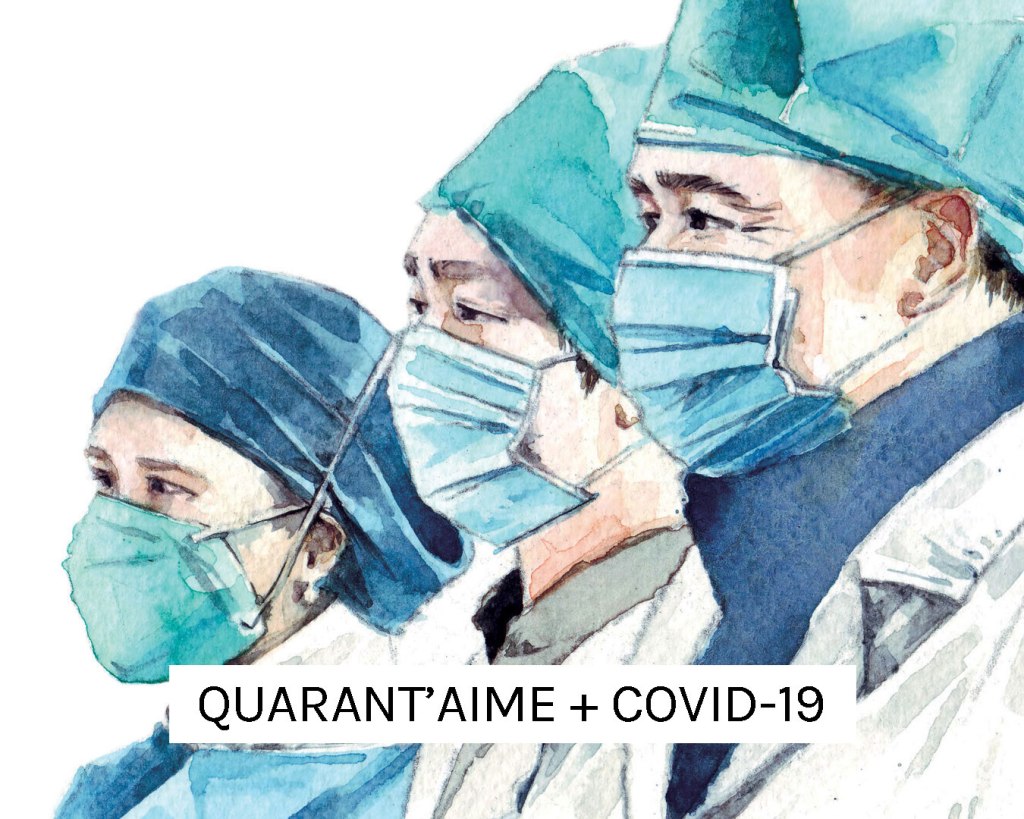 Original watercolour paintings: illustration of portrait art, faces art, people, quarantine art, editorial illustration, community heroes, by watercolor painter, artist and illustrator Marion Pynn for Made by Marion